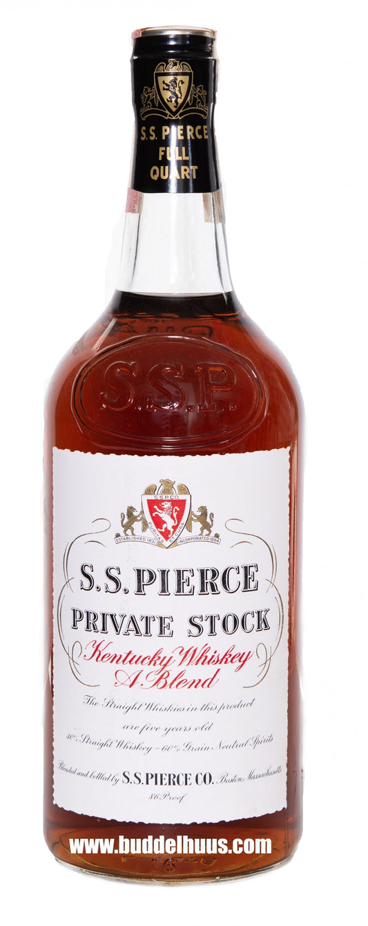 S.S. Pierce Private Stock 5 yo A Blend (1965)