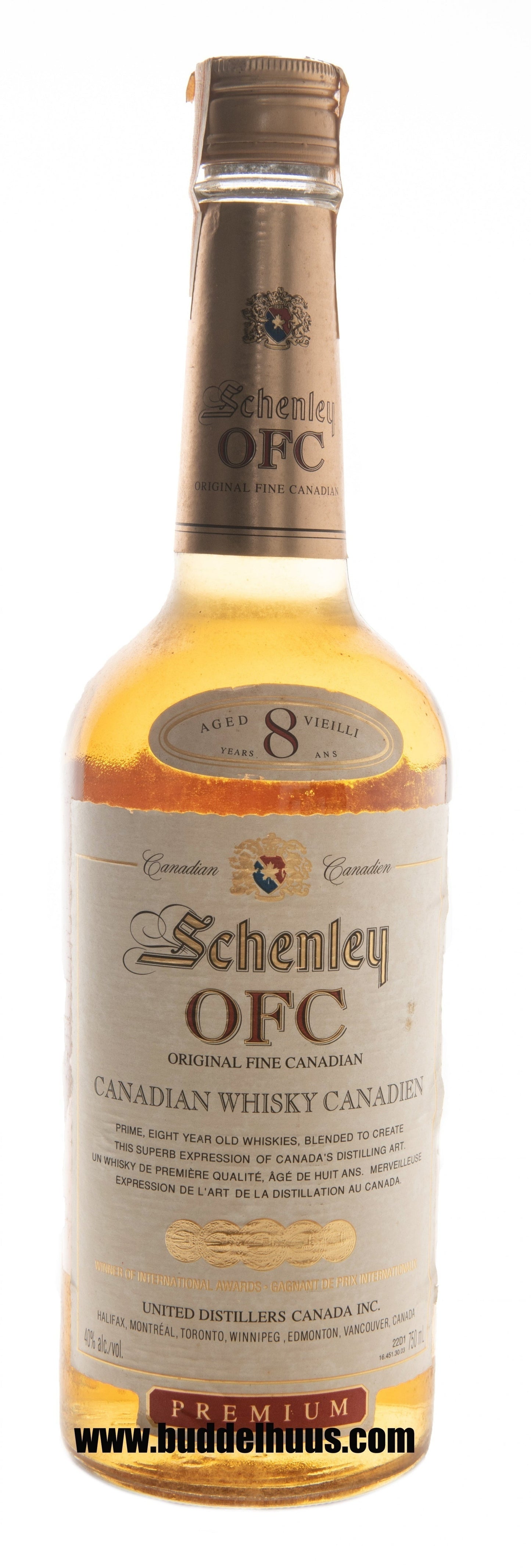 Schenley Canadian OFC 8 yo (1985)