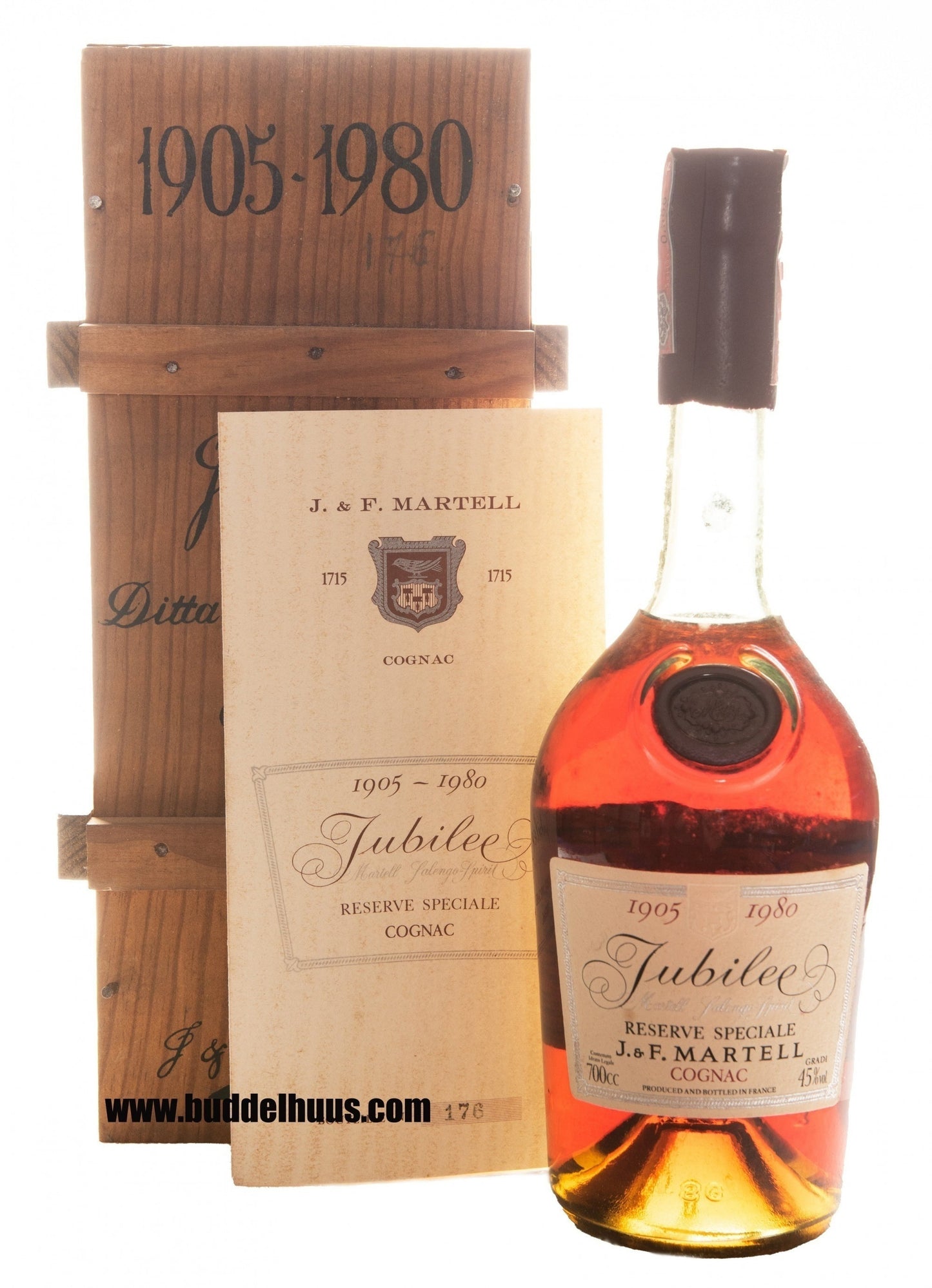 Martell 1905-1980 Jubilee Cognac