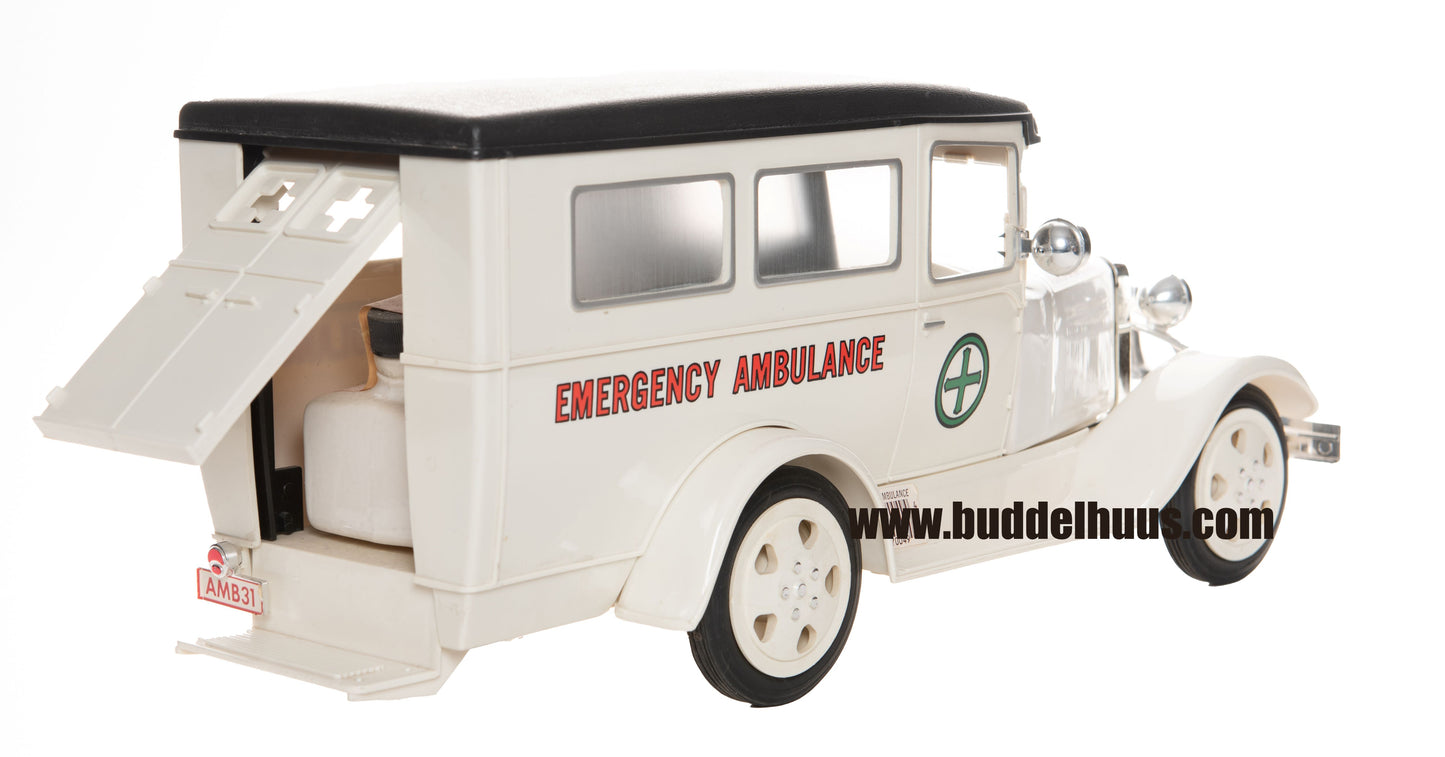Jim Beam 100 Month Old 1930 Emergency Ambulance Decanter (1980s)