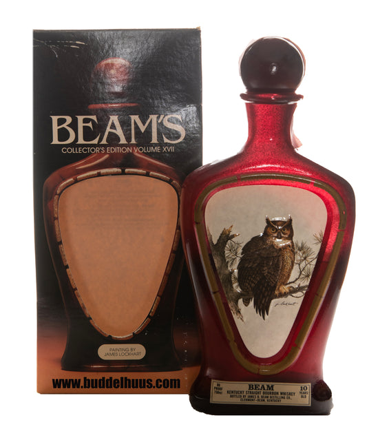 Jim Beam 10 yo J. Lockhart's The Horned Owl Decanter (1981)