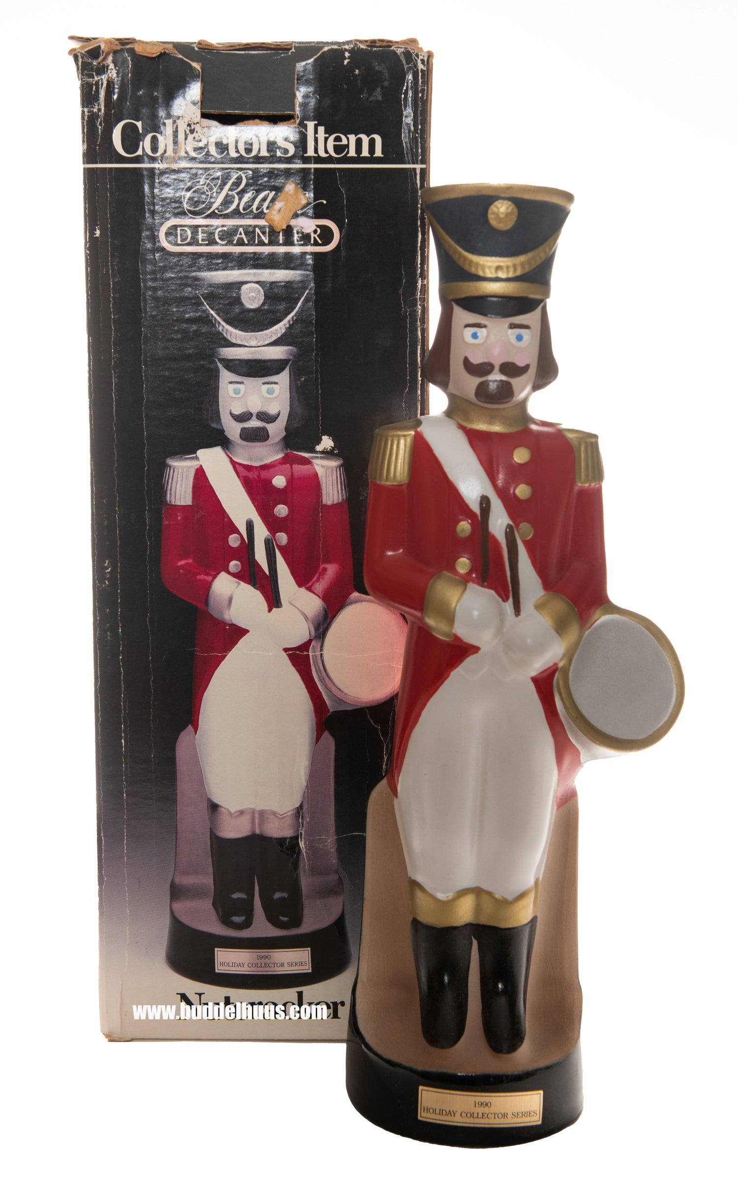 Jim Beam 4 yo Nutcracker Decanter (1980s)