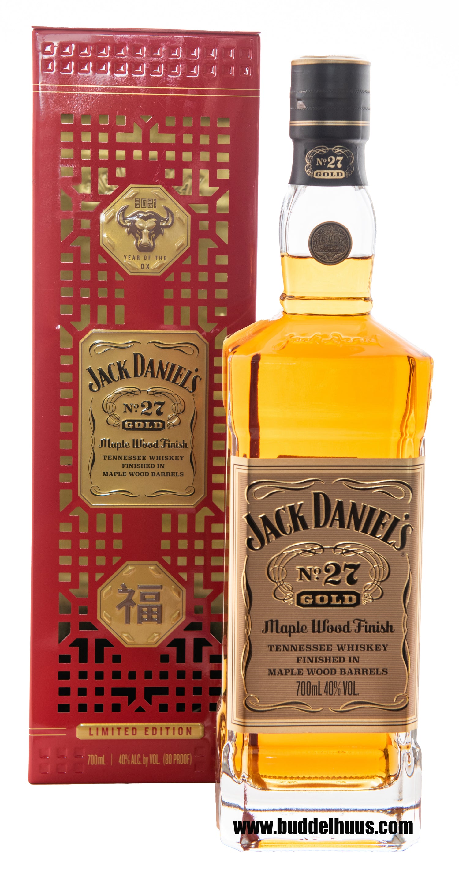 Jack Daniel's No. 27 Gold Maple Wood Finish / Year of the Ox