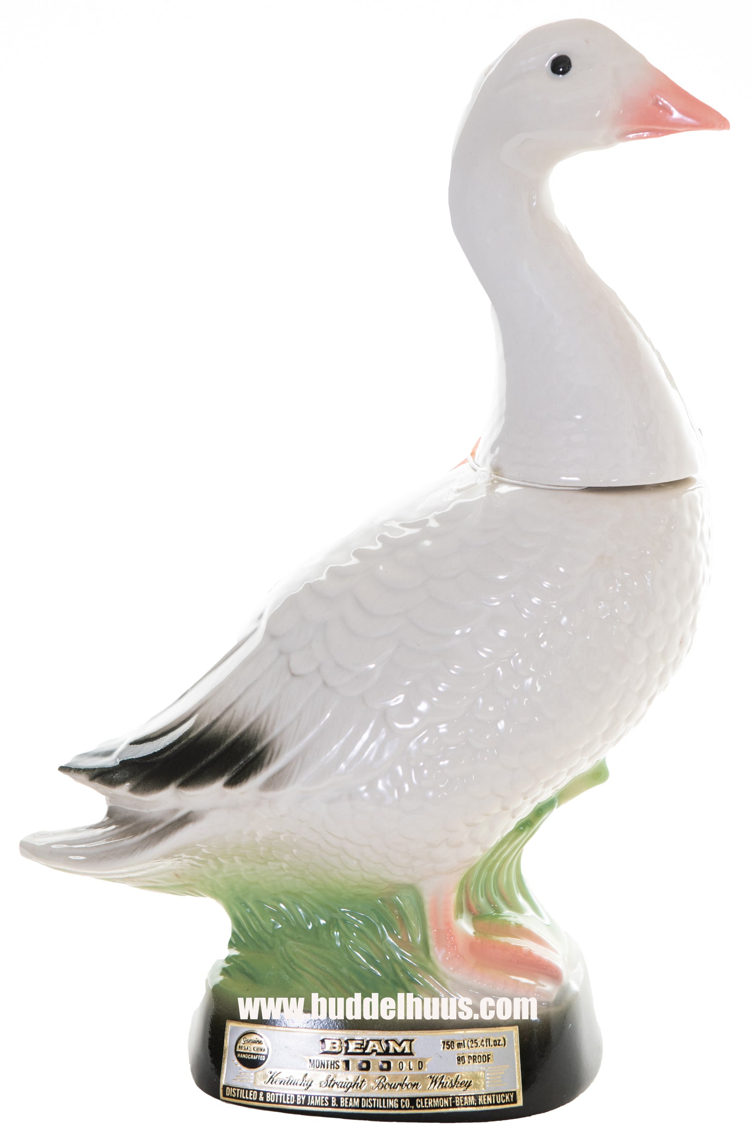 Jim Beam 100 Months Old Snow Goose Decanter (1979)