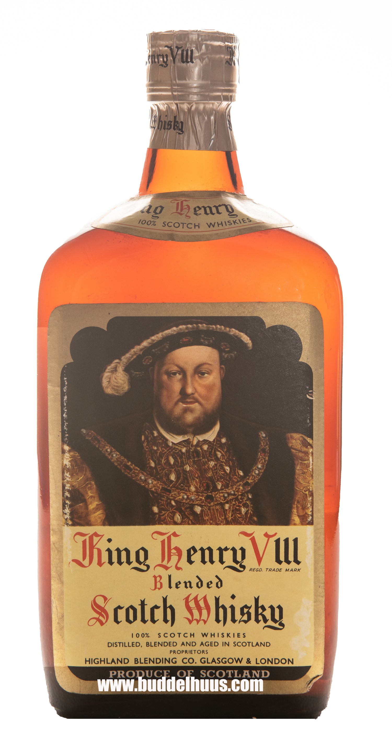 King Henry VIII Scotch Whisky (1960s)
