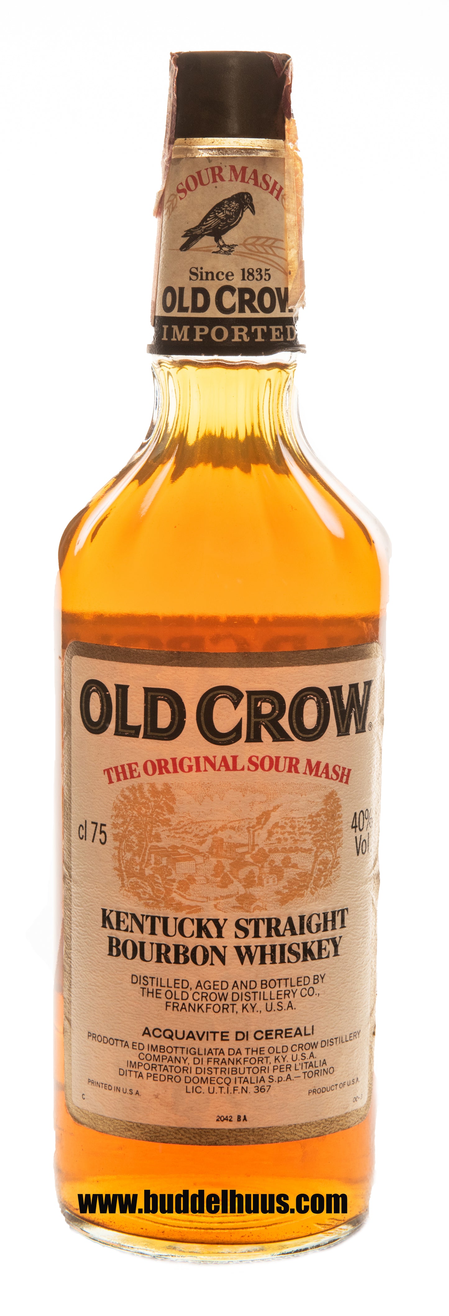 Old Crow Kentucky Straight Bourbon 1984