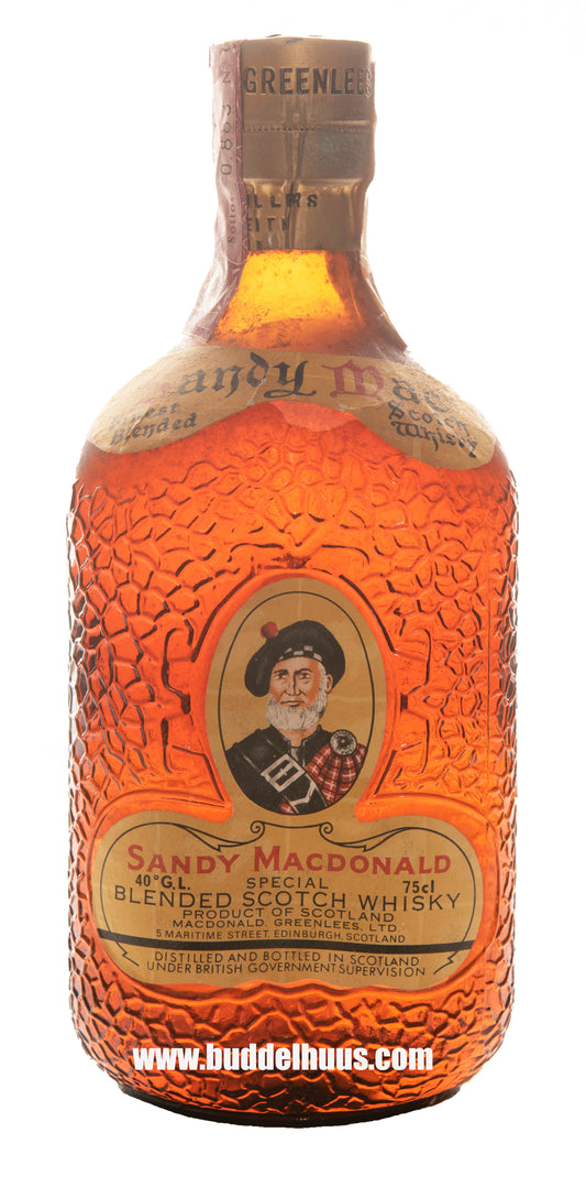 Sandy MacDonald Special Scotch Whisky 1970s