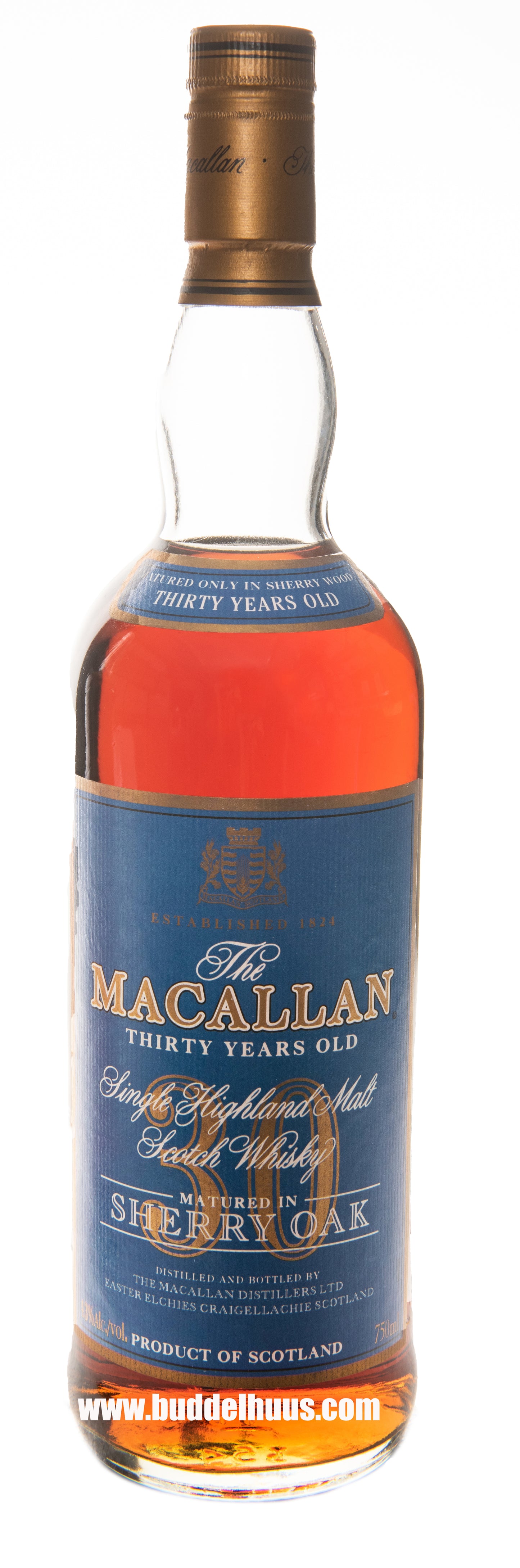 The MacAllan 30 yo Blue Label Sherry Oak 