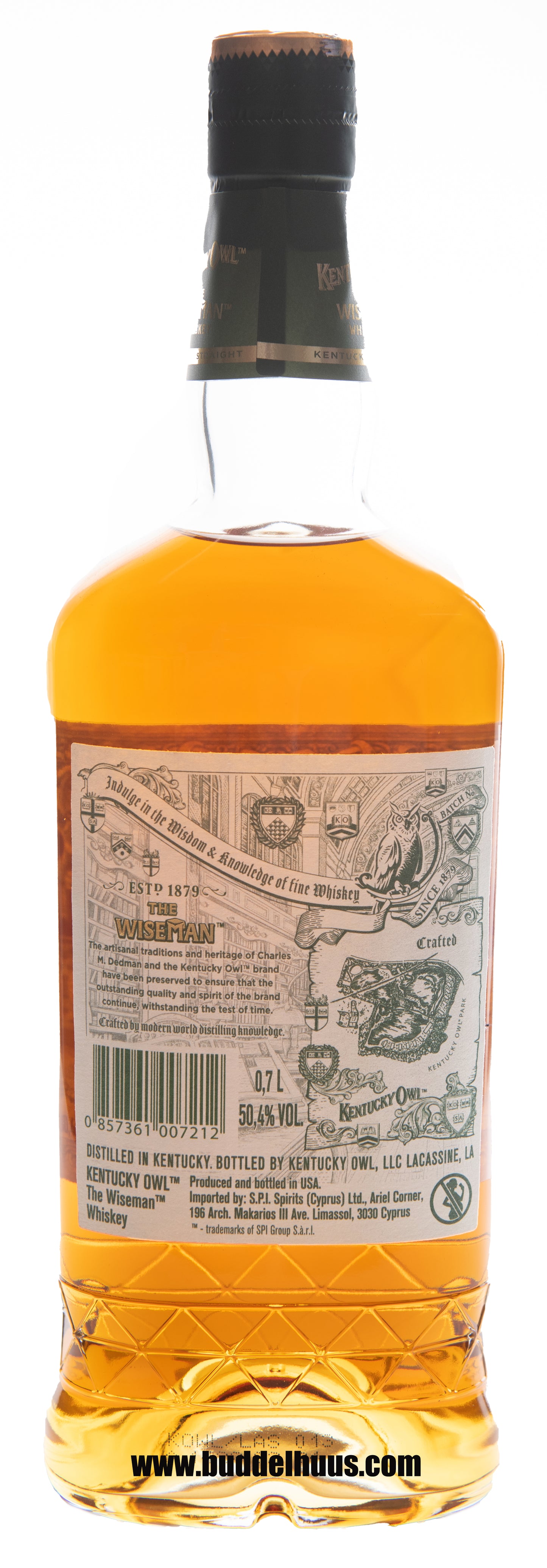 Kentucky Owl Wiseman`s Rye Whiskey